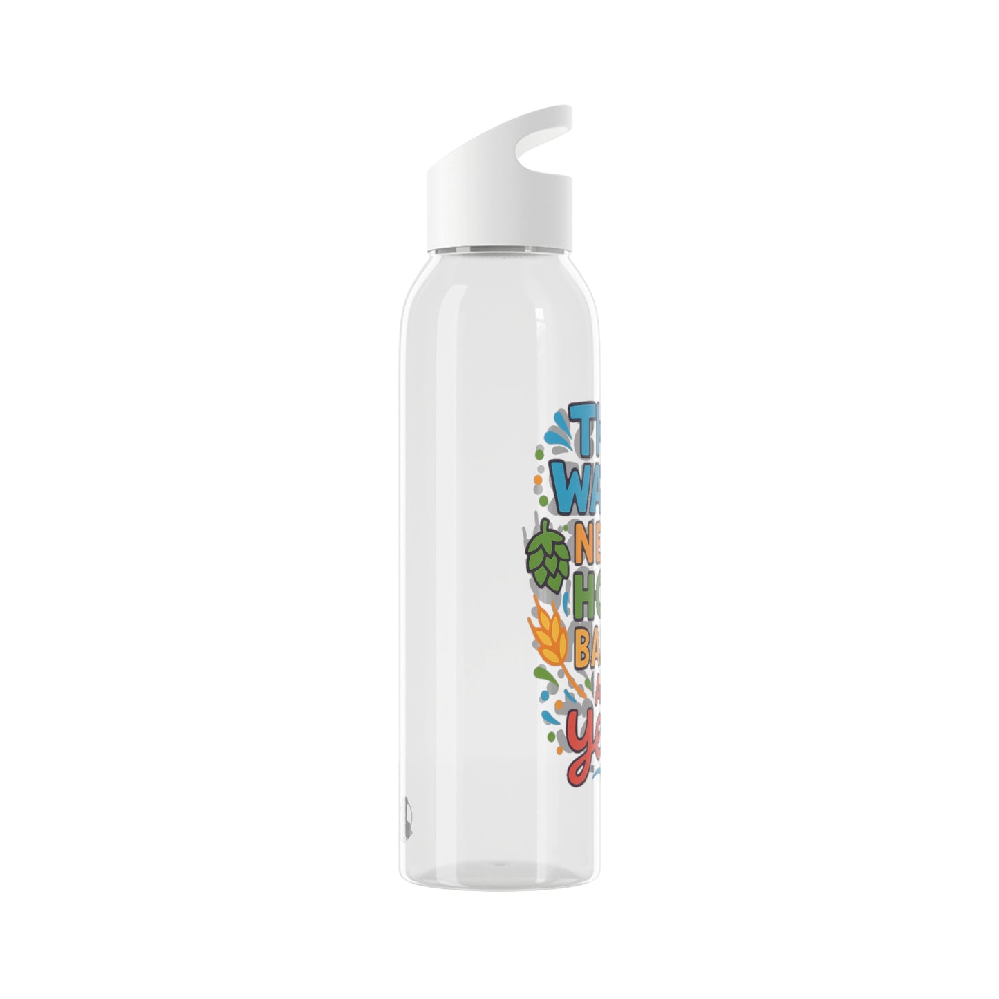 Bouteille d'eau pour les amateurs de bière