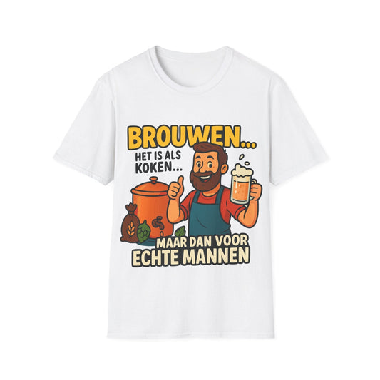 Unisex Softstyle T-Shirt – Brauen ist wie Kochen …