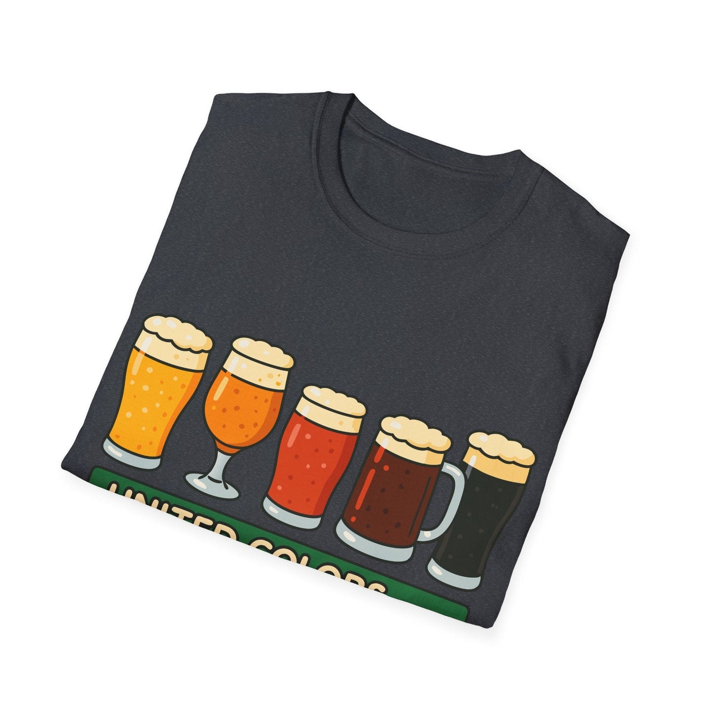 T-shirt unisexe doux-Couleurs unies