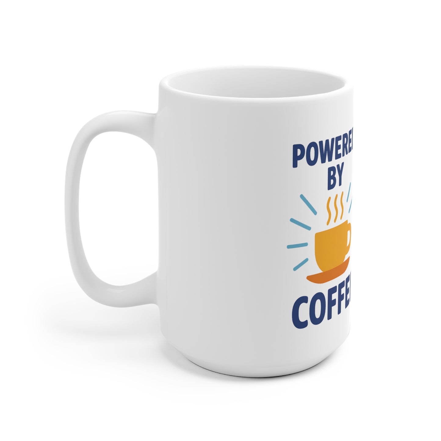 Tasse en céramique : alimentée par du café, récompensée par de la bière