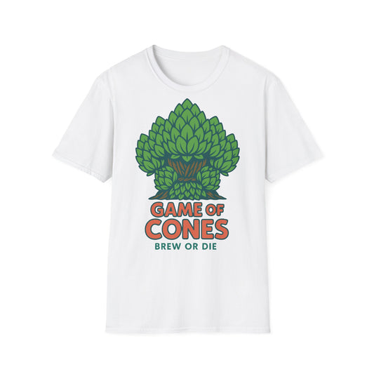 Unisex Softstyle T-Shirt - Spiel der (Hopfen-)Zapfen