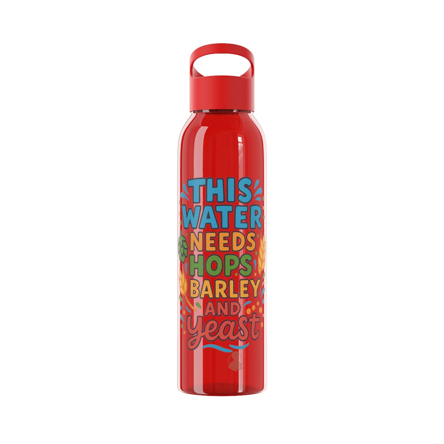 Bouteille d'eau pour les amateurs de bière
