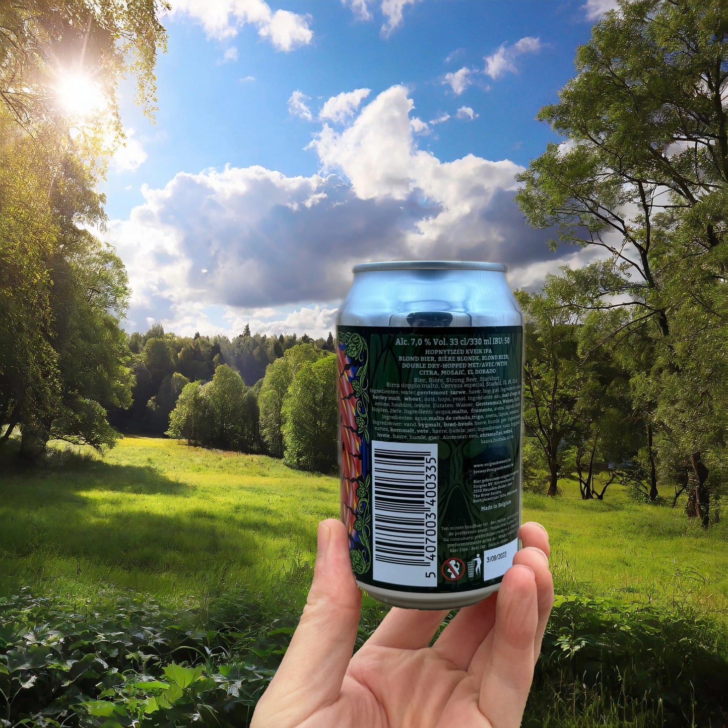 Hopnytized kveik IPA