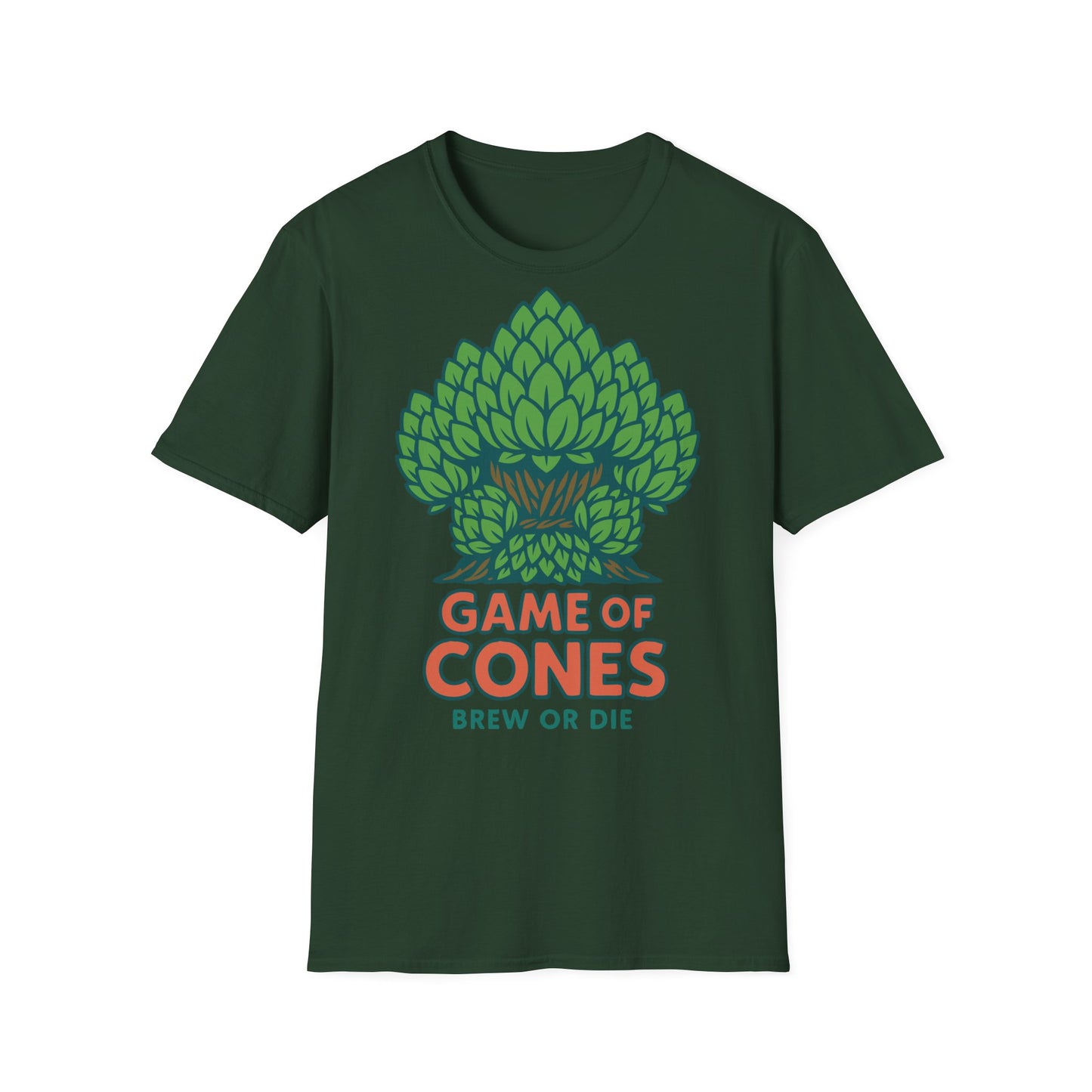 Unisex Softstyle T-Shirt - Game of (hop)cones