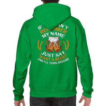 "Si vous ne vous souvenez pas de mon nom" Hoodie