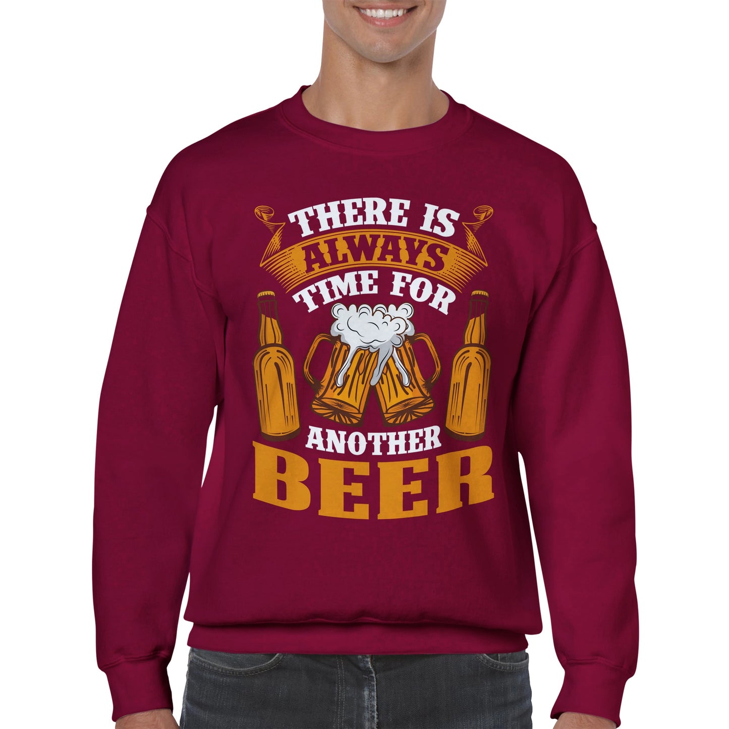 "Es gibt immer Zeit für Bier" Pullover