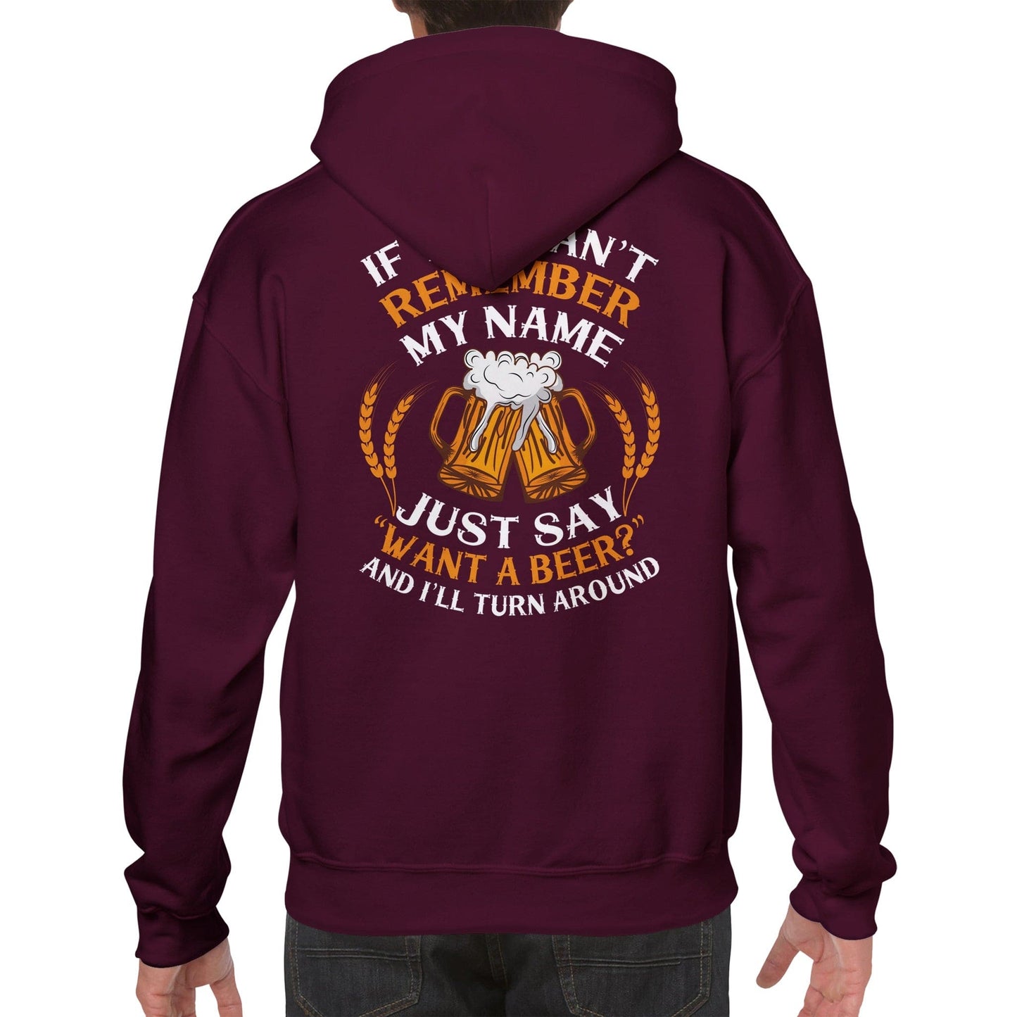 "If you can't remember my name" Hoodie