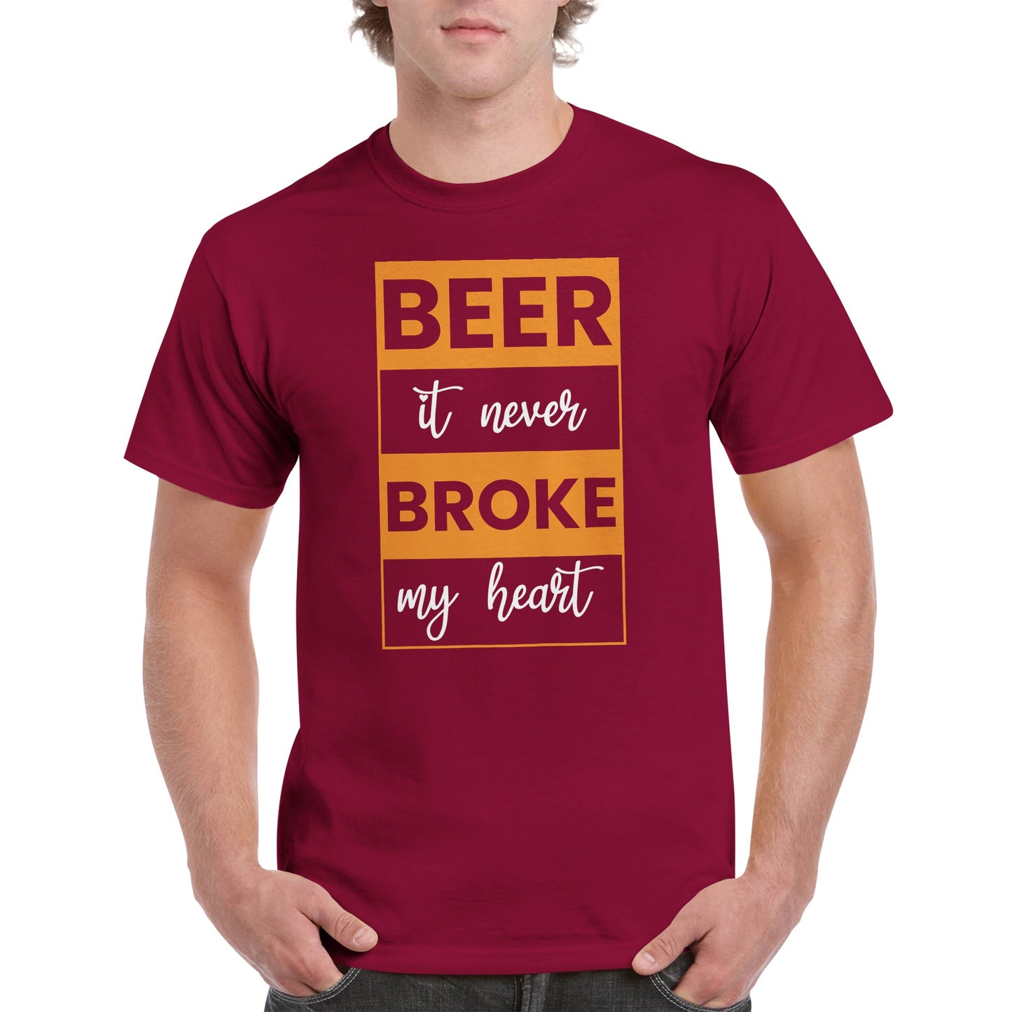 "Beer, it never broke my heart" T-shirt